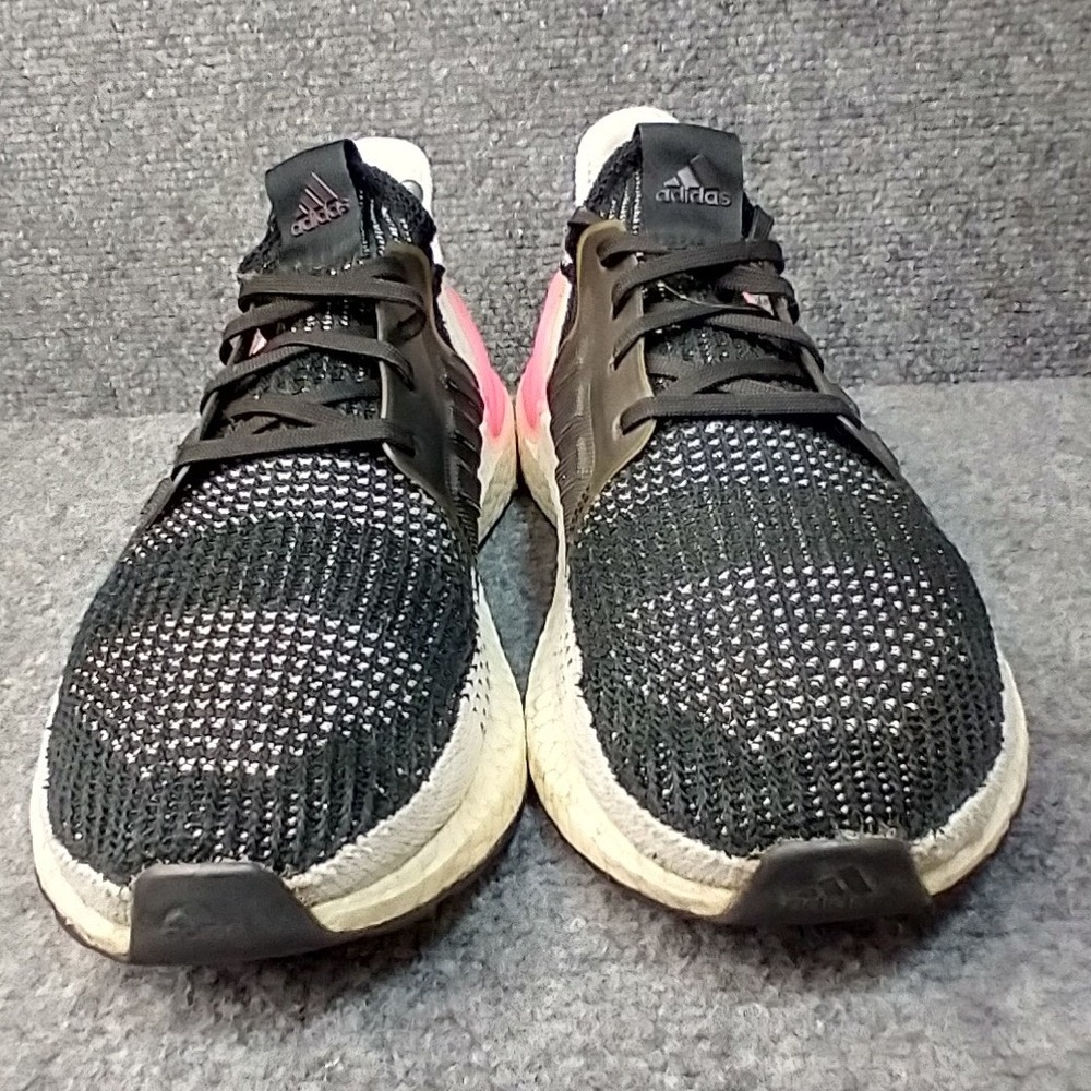 Adidas Ultraboost 19 Womens Running Shoes Core Black Orchid Tint EF1625 Size 9.5 - Picture 10 of 11
